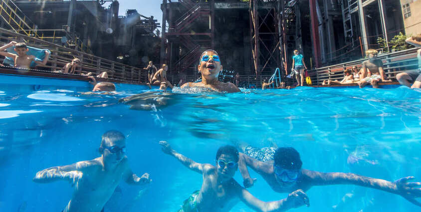 Werksschwimmbad - Badespaß auf der Kokerei Zollverein 18.07.2026 Kokerei Zollverein