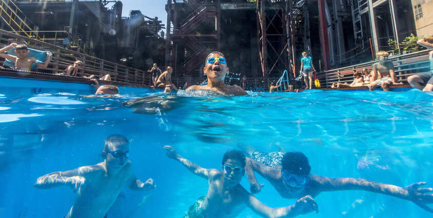 Werksschwimmbad - Badespaß auf der Kokerei Zollverein 30.08.2026 Kokerei Zollverein