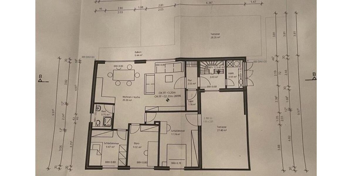 Etagenwohnung Goch - 4 Zimmer, 120 m&sup2;, 1.650&euro; | Angebot:26372662