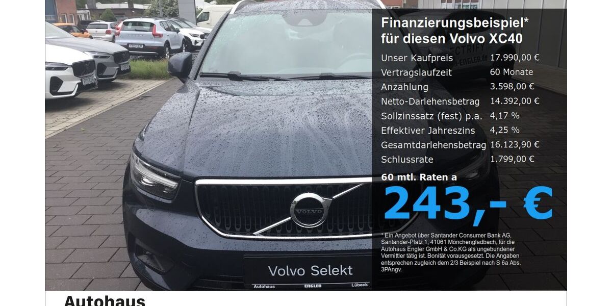 Volvo XC40 122.441 km 17.990 &euro; Lübeck 23566