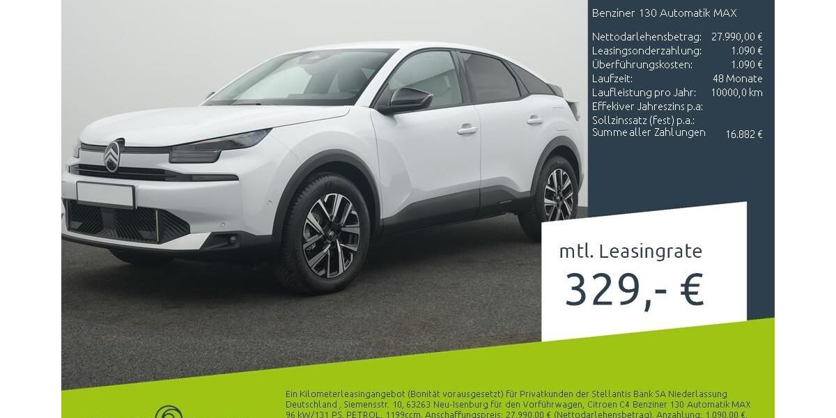 Citroen C4 1.500 km 27.990 &euro; Borken 46325