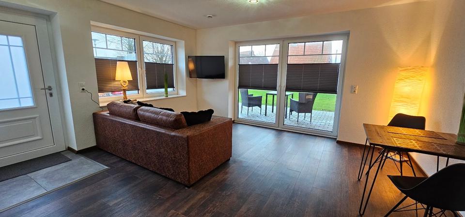 FriedrichskoogBrunsbüttelHeide: Möblierte 2,5 Zimmer EG-Wohnung zimmer