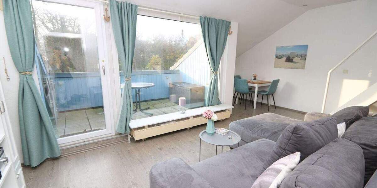 Charmante Maisonette artige 2 Raum-Whg. - ca. 37m² mit Balkon in Toplage der Grömitzer Fußgängerzone 1 zimmer