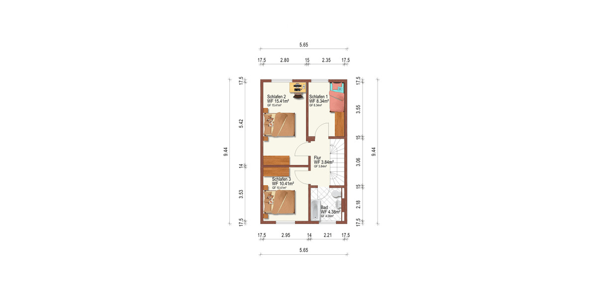 Mehrfamilienhaus, Wohnhaus Bremen Burgdamm - 5 Zimmer, 120 m&sup2;, 250.000&euro; | Angebot:26608053