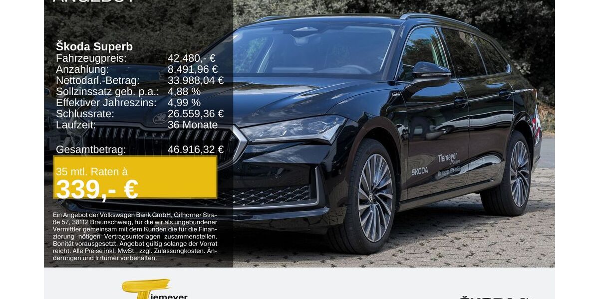 Skoda Superb 6.990 km 41.480 &euro; Werdohl 58791