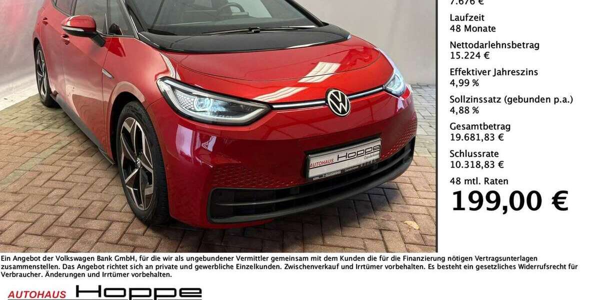 VW ID.3 44.981 km 22.900 &euro; Ganderkesee 27777