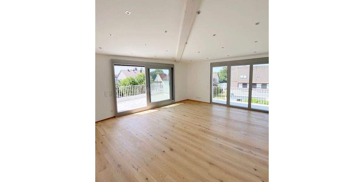 Moderne 3-Zimmer-Dachgeschoss-Wohnung mit Dachterrassen in der Gartenstadt-Trudering 3 zimmer