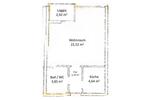 Etagenwohnung Wolfsburg - 1 Zimmer, 35 m&sup2;, 88.000&euro; | Angebot:27083785