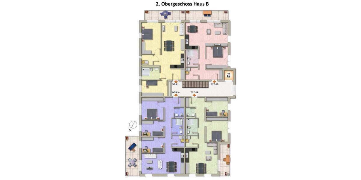 Etagenwohnung Treis-Karden Treis - 4 Zimmer, 110 m&sup2;, 457.081&euro; | Angebot:23964025