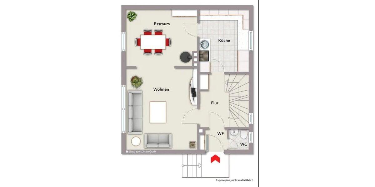 Einfamilienhaus Gifhorn - 4 Zimmer, 85 m&sup2;, 740&euro; | Angebot:26446059