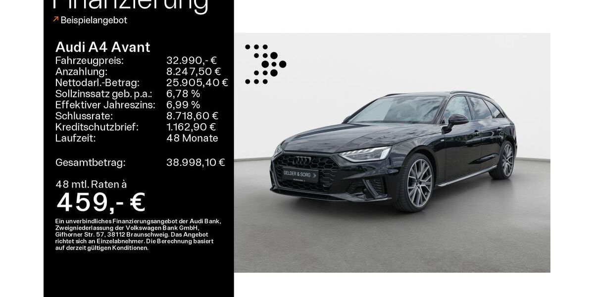 Audi A4 21.400 km 32.990 &euro; Sand am Main 97522