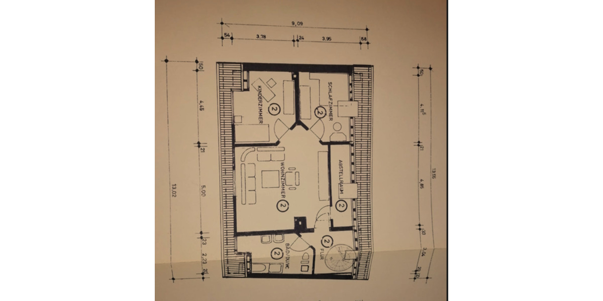 Maisonettenwohnung Wallerfangen - 4 Zimmer, 120 m&sup2;, 850&euro; | Angebot:24679958