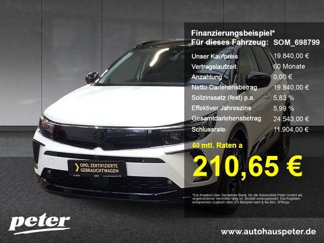 Opel Grandland (X) 21.750 km 19.840 &euro; Mühlhausen 99974