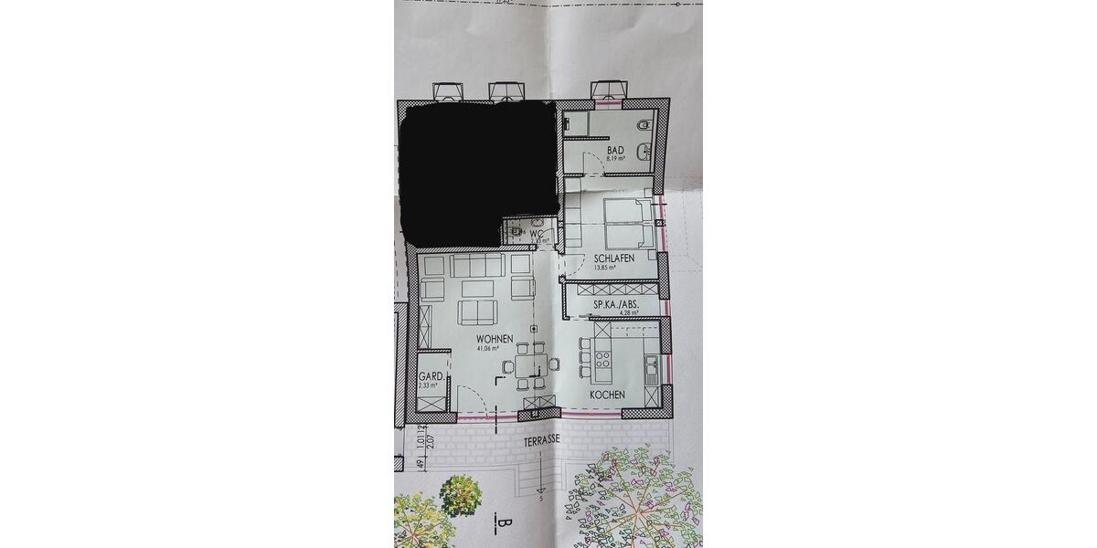 Etagenwohnung Offstein - 2 Zimmer, 73 m&sup2;, 940&euro; | Angebot:26464108