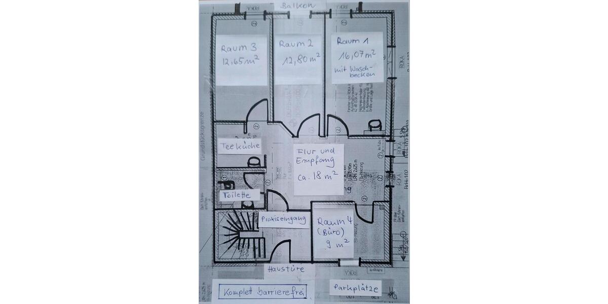 Sehr schöne Praxis Büroräume auch separat mietbar zimmer