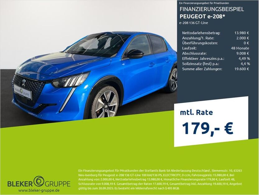 Peugeot 208 45.235 km 14.580 € Münster - Amelsbüren 48163