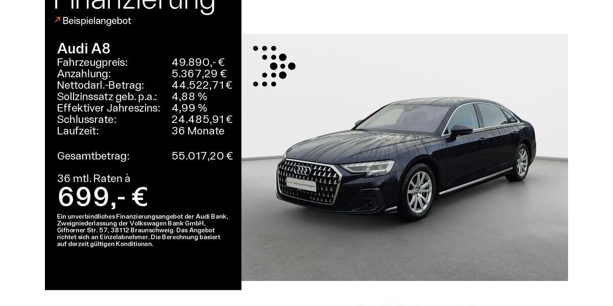 Audi A8 97.869 km 46.890 &euro; Bad Nauheim 61231