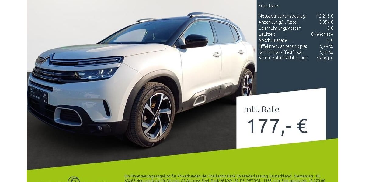 Citroen C5 Aircross 31.538 km 14.590 &euro; Borken 46325