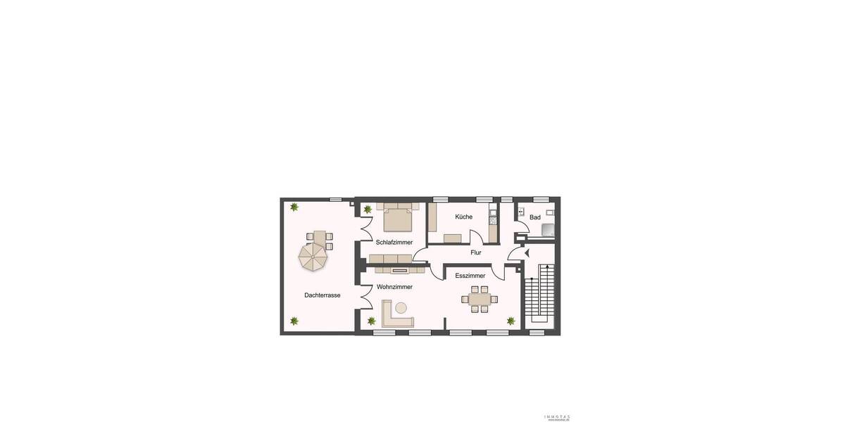 Etagenwohnung Saarbrücken St Johann - 2 Zimmer, 113 m&sup2;, 369.000&euro; | Angebot:26514732