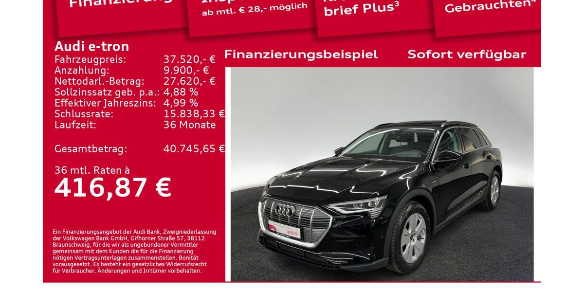 Audi e-tron 44.600 km 37.520 &euro; Berlin 10587