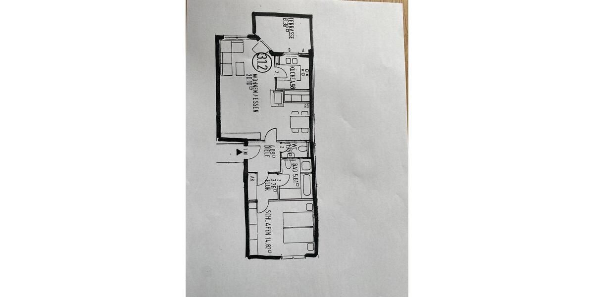 Etagenwohnung Eppstein - 2 Zimmer, 65 m&sup2;, 229.000&euro; | Angebot:26129964