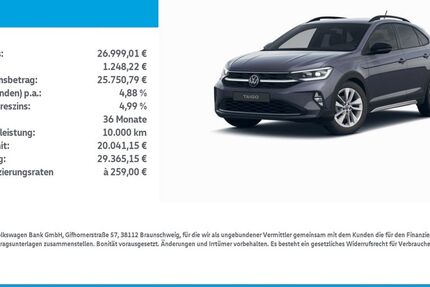 VW Taigo 10.750 km 26.999 &euro; Mühlhausen/Thüringen 99974