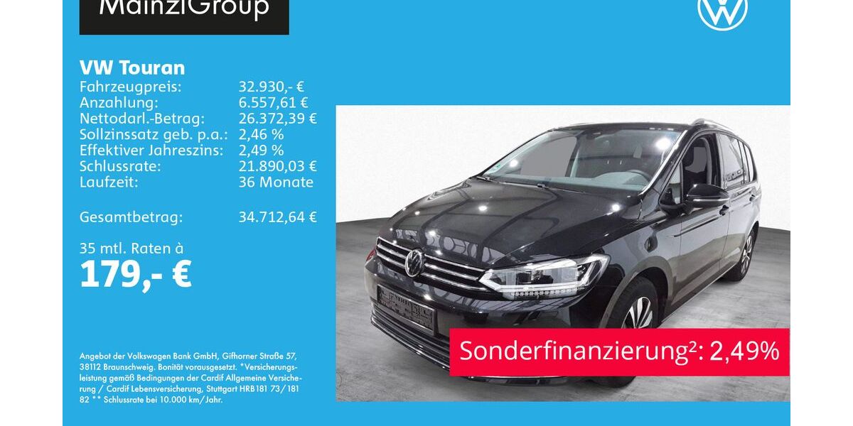 VW Touran 26.400 km 32.930 &euro; Feldkirchen/Westerham 83620