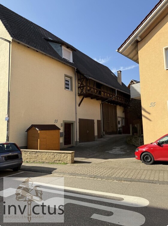 Solide vermietetes (1.678EUR kalt) Zweifamilienhaus mit modernem Komfort im Herzen von Ittlingen 4.5 zimmer