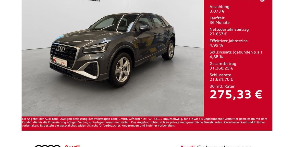 Audi Q2 9.987 km 30.730 &euro; Giessen 35394