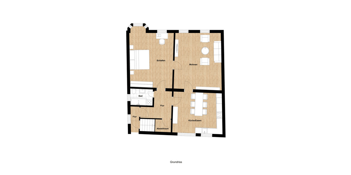 Etagenwohnung Neuburg an der Donau Neuburg - 2 Zimmer, 90 m&sup2;, 315.000&euro; | Angebot:26741547