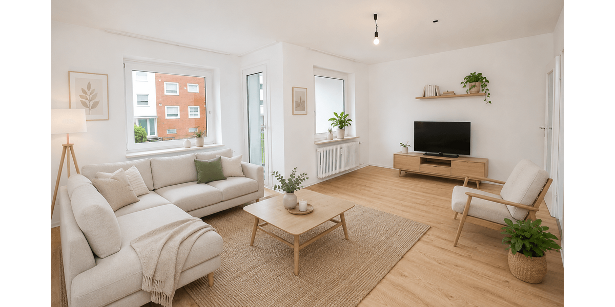 Etagenwohnung Schortens - 3 Zimmer, 72 m&sup2;, 570&euro; | Angebot:26876632