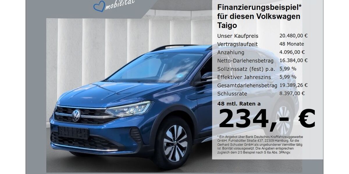 VW Taigo 12.481 km 20.480 &euro; Ruhstorf 94099