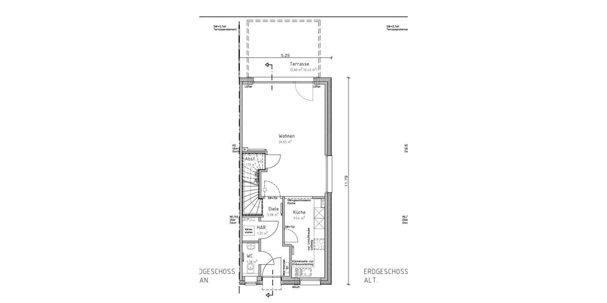 Doppelhaushälfte Bremen Obervieland - 4 Zimmer, 136 m&sup2;, 725.000&euro; | Angebot:26996999