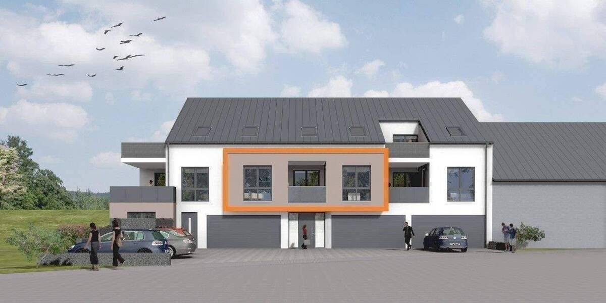 Etagenwohnung Konz Obermennig - 3 Zimmer, 81 m&sup2;, 980&euro; | Angebot:26879109