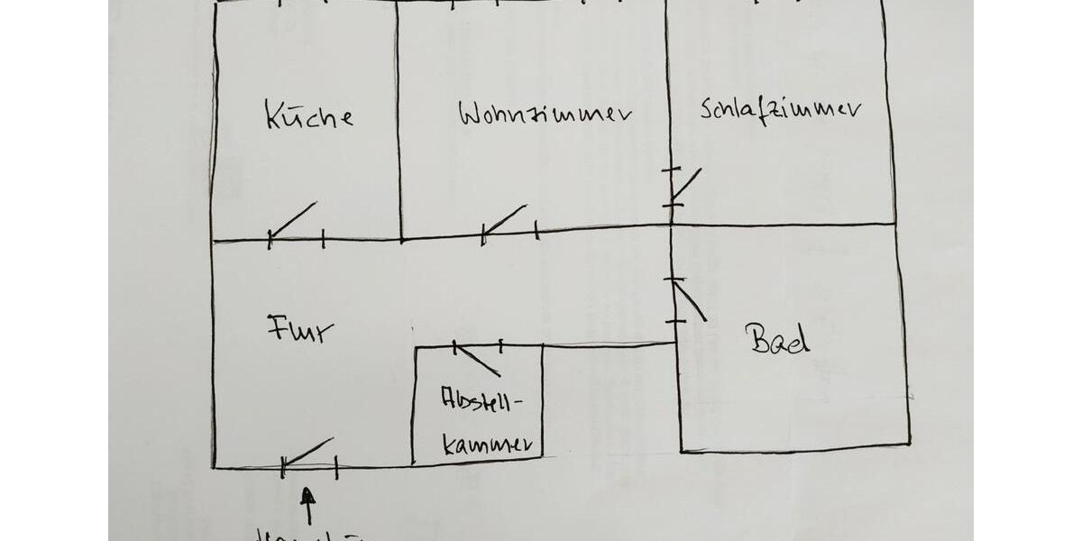 Etagenwohnung Barth - 2 Zimmer, 50 m&sup2;, 340&euro; | Angebot:26268963