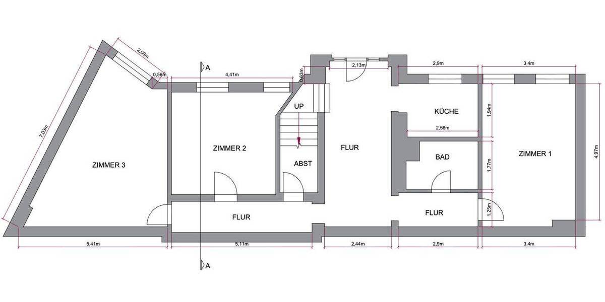 Etagenwohnung Berlin Friedrichshain - 5 Zimmer, 155 m&sup2;, 930.000&euro; | Angebot:26673003