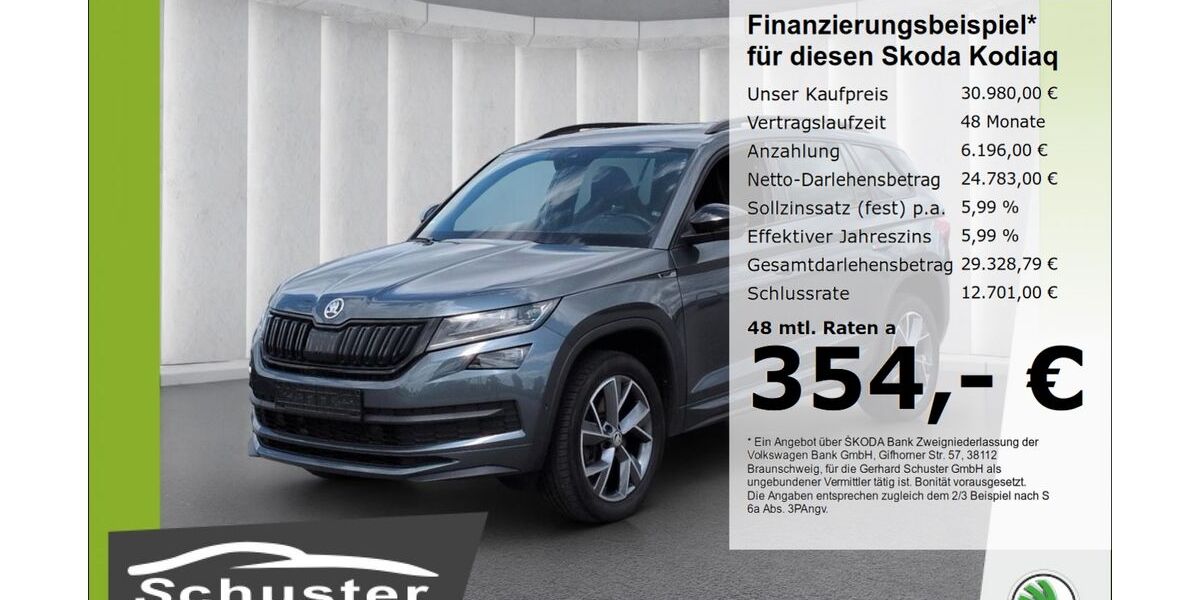 Skoda Kodiaq 113.388 km 29.479 &euro; Ruhstorf 94099