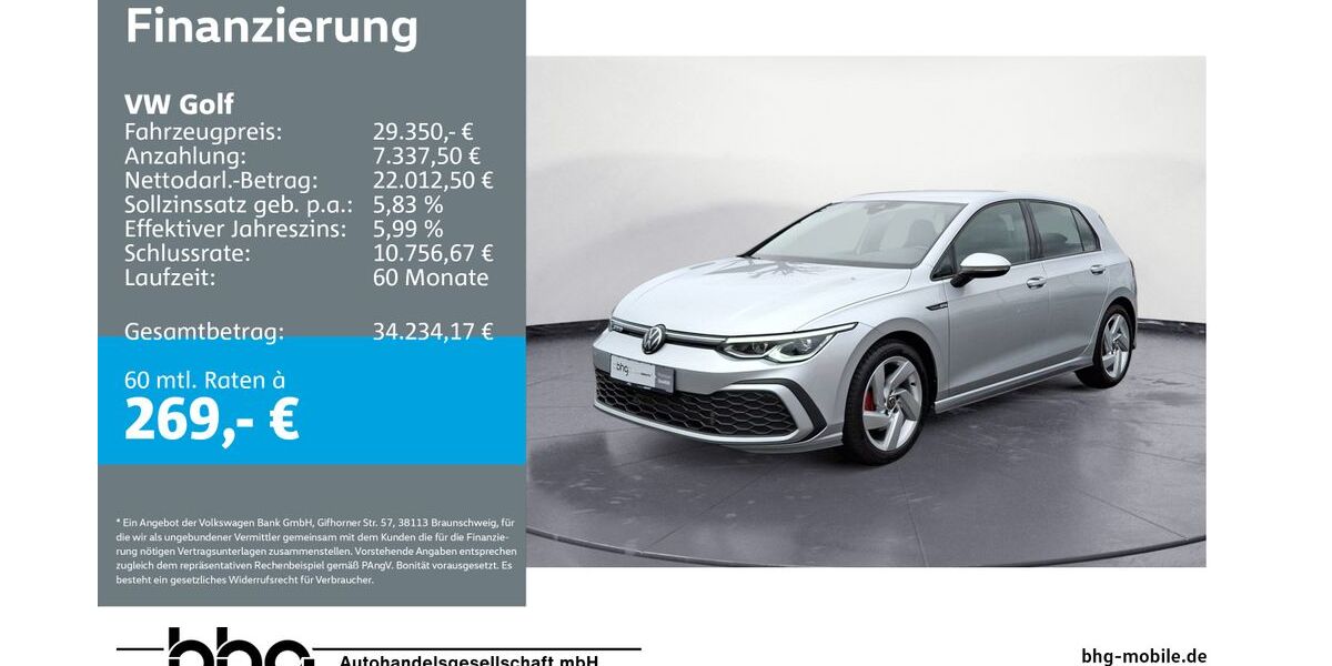 VW Golf 16.597 km 27.880 &euro; Kehl 77694