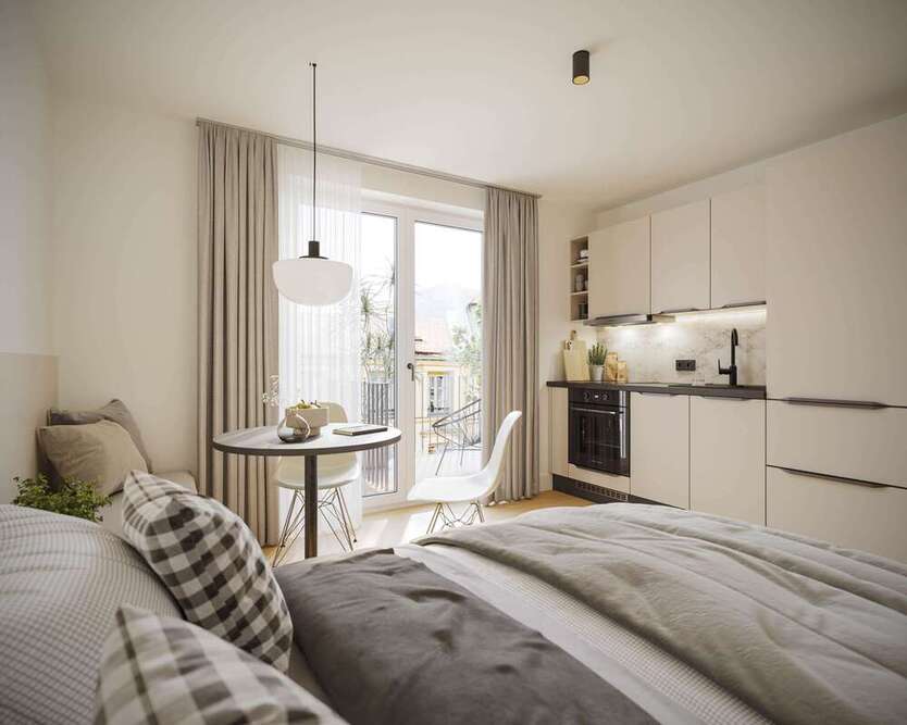 Wohnung zum Mieten in Stuttgart 862,40 € 20 m²