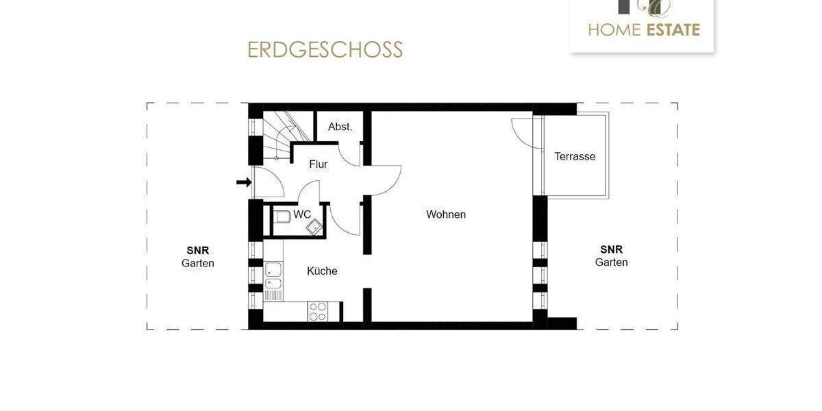 Reihenmittelhaus Teltow Ruhlsdorf - 4 Zimmer, 95 m&sup2;, 365.000&euro; | Angebot:26799120