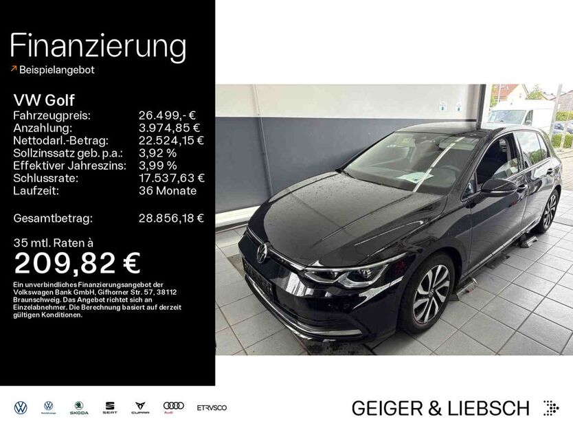 VW Golf 41.400 km 26.499 € Linsengericht 63589