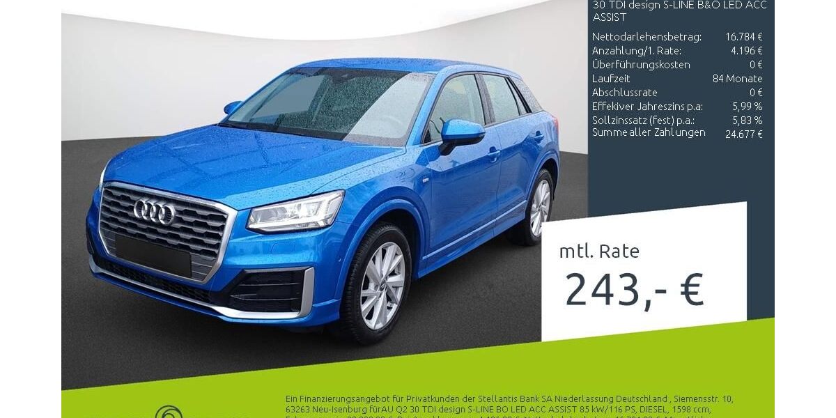 Audi Q2 75.000 km 20.220 &euro; Borken 46325