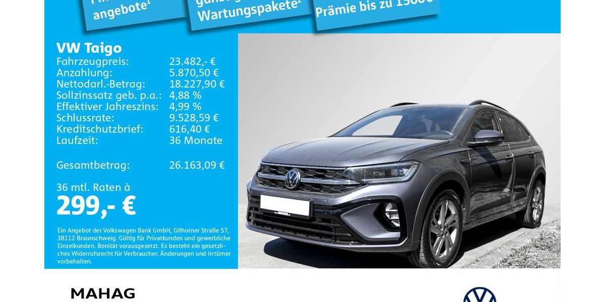 VW Taigo 27.497 km 23.482 &euro; Dachau 85221