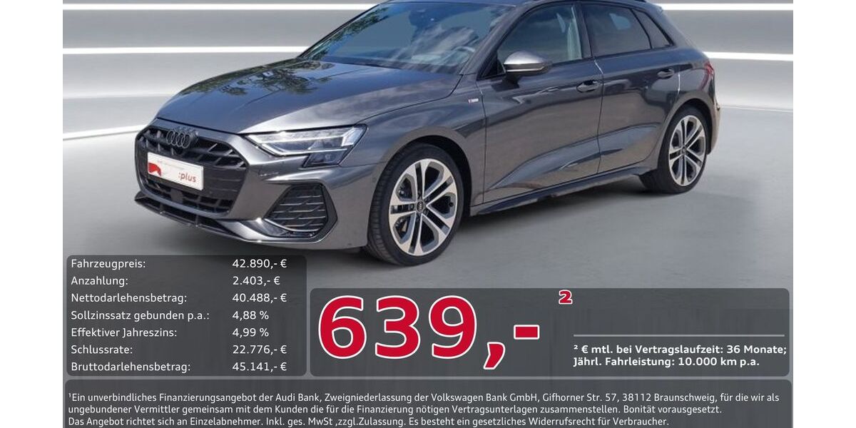 Audi A3 40.900 km 41.890 &euro; Ingolstadt 85057