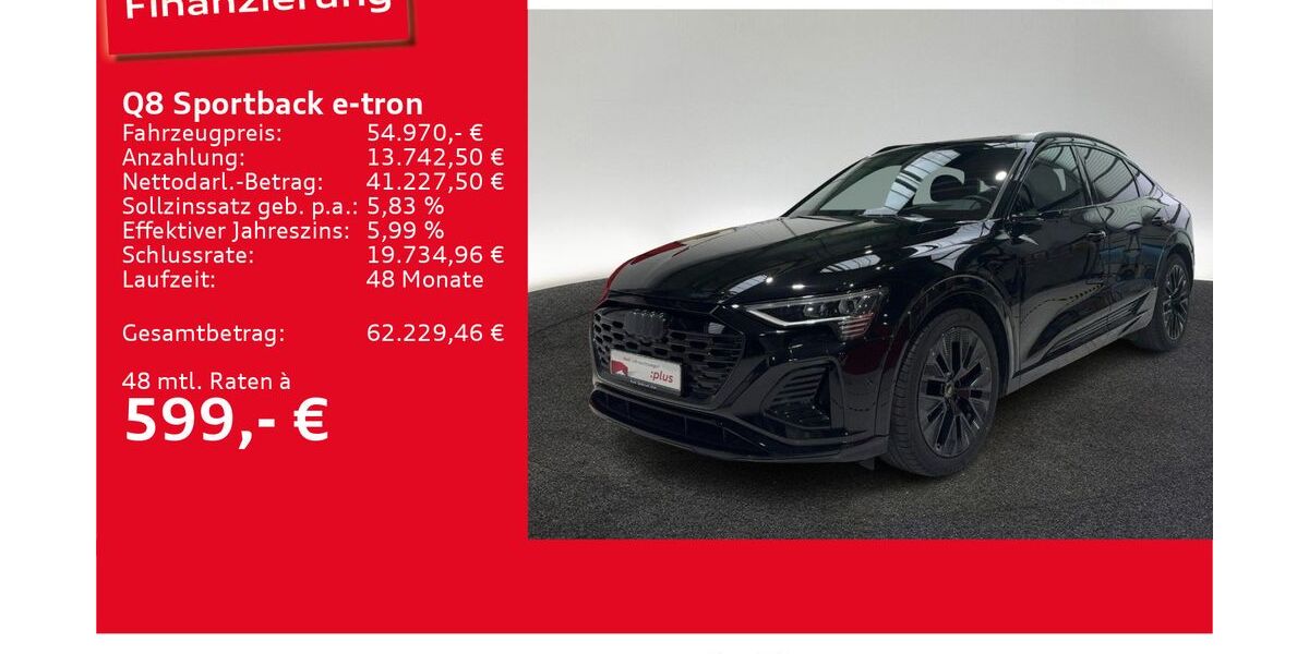 Audi Q8 e-tron 52.030 km 52.460 &euro; Ulm 89073