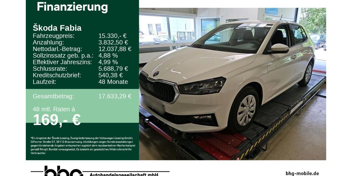 Skoda Fabia 18.086 km 15.330 &euro; Tübingen 72072