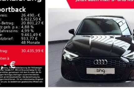 Audi A3 19.150 km 26.490 &euro; Ettlingen 76275
