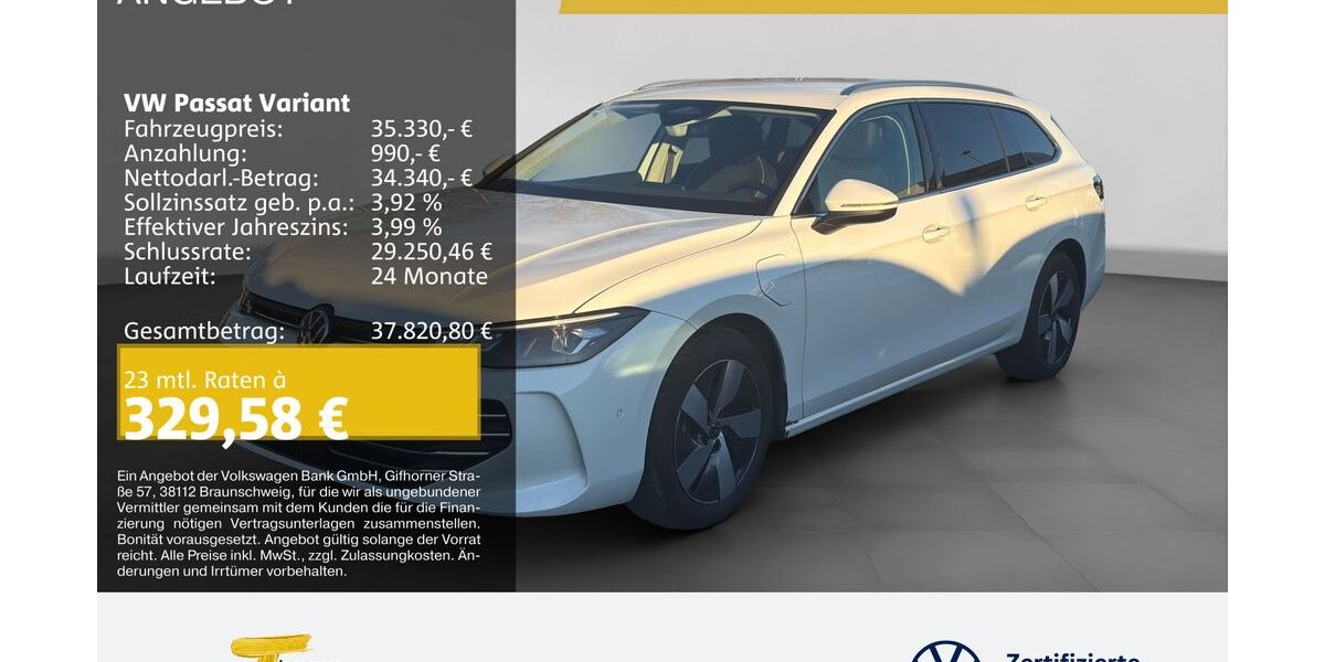 VW Passat Variant 27.365 km 35.330 &euro; Duisburg 47059