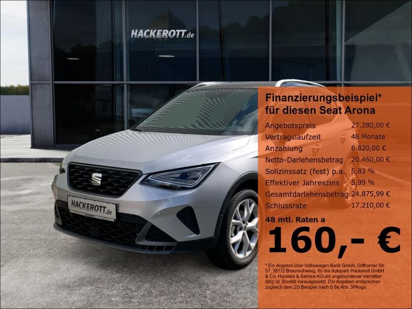 Seat Arona 9.443 km 27.280 € Laatzen 30880