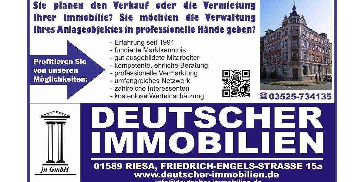 Reihenendhaus Zeithain Röderau-Bobersen - 3 Zimmer, 164 m&sup2;, 990&euro; | Angebot:26344041